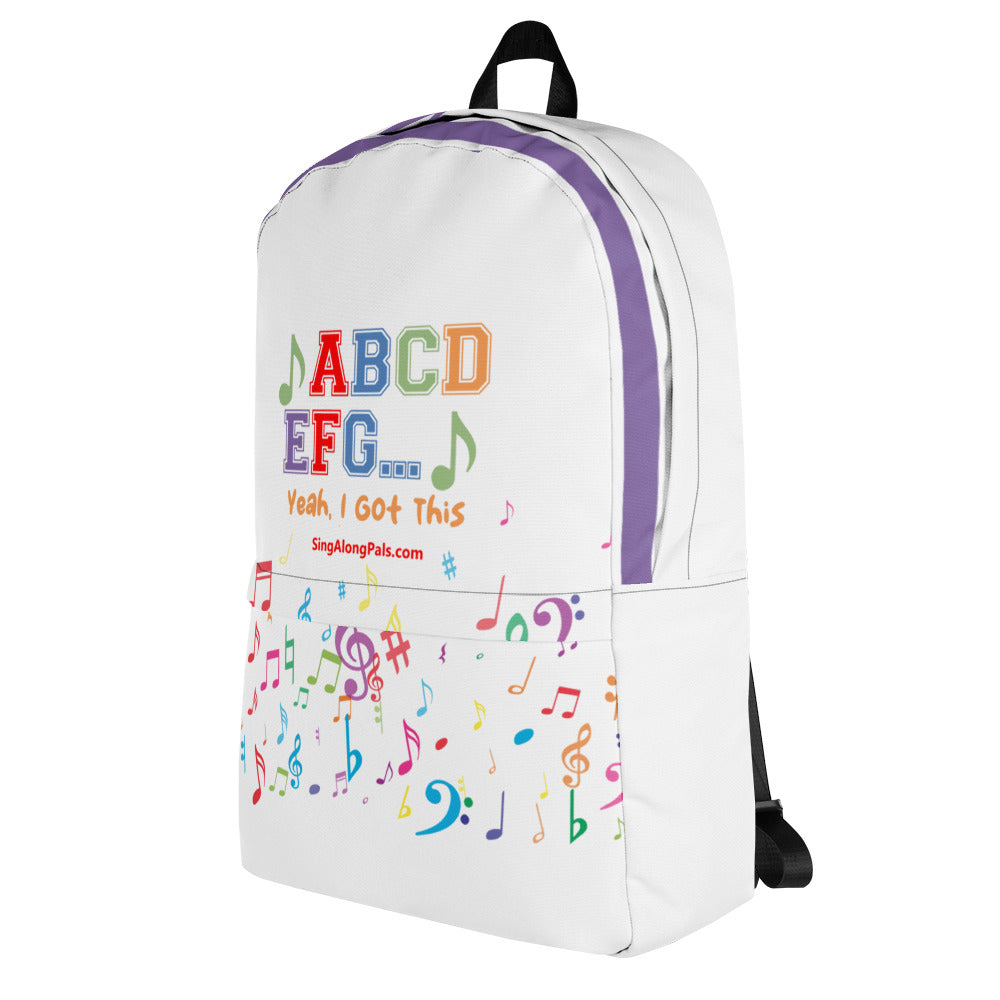 A B C D E F G Backpack