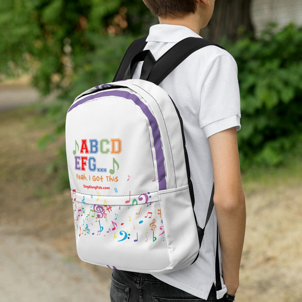 A B C D E F G Backpack