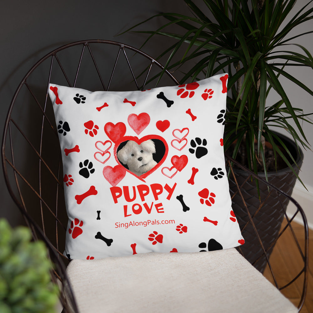 PUPPY LOVE Basic Pillow