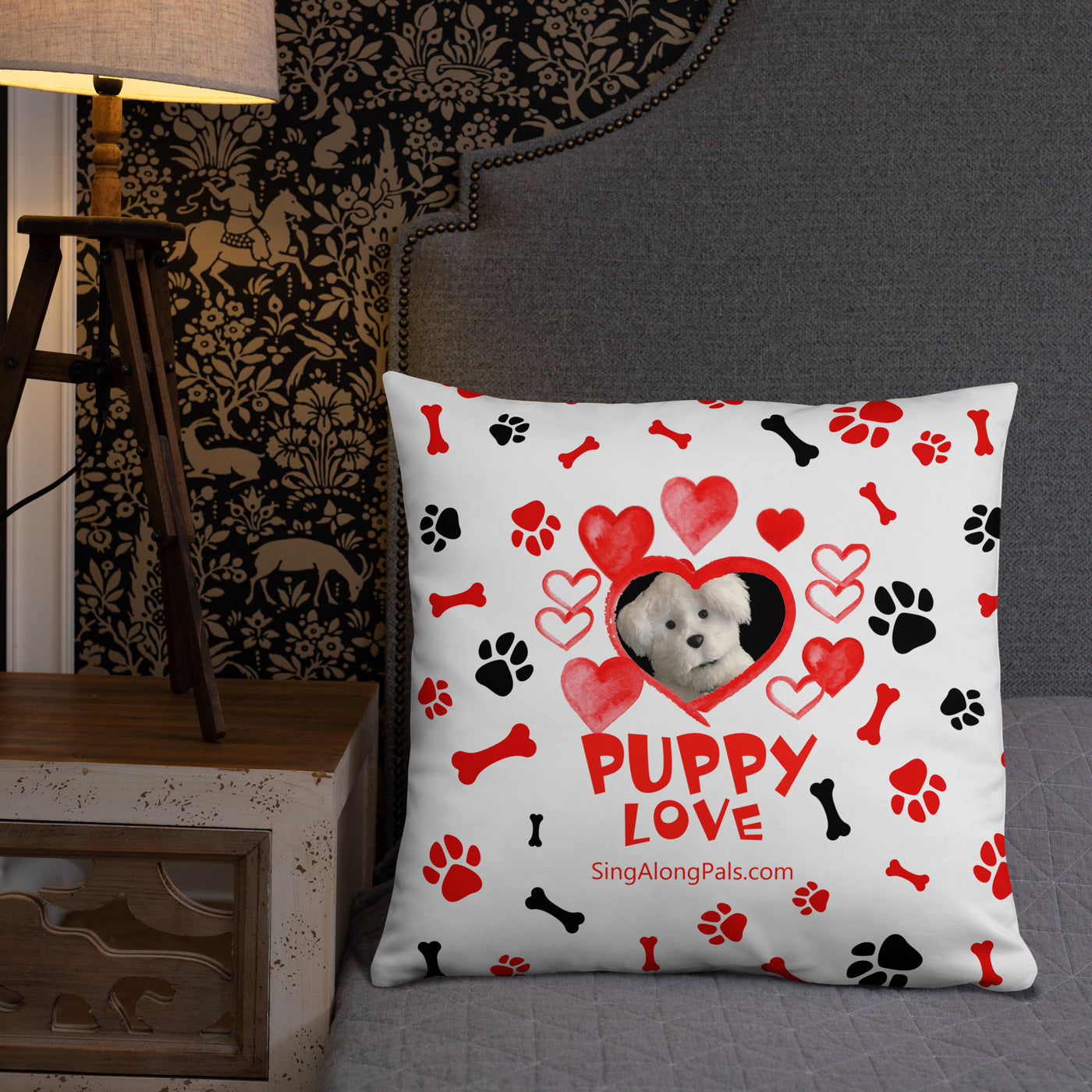 PUPPY LOVE Basic Pillow