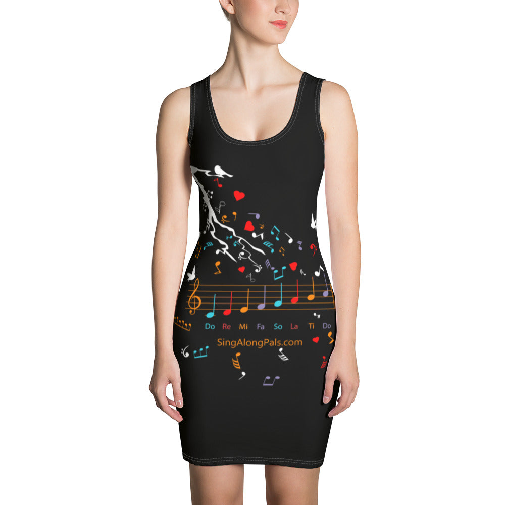 DO RE MI Sublimation Cut & Sew Dress