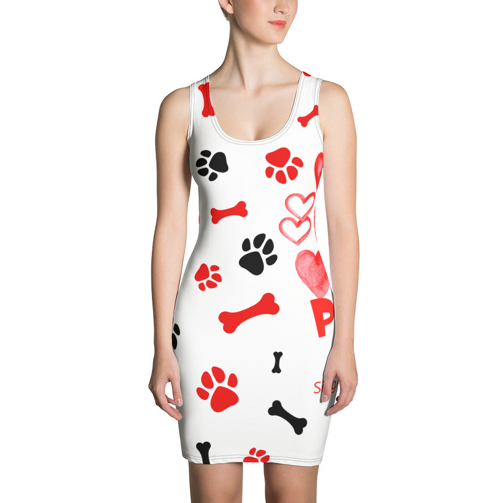 PUPPY LOVE Sublimation Cut & Sew Dress