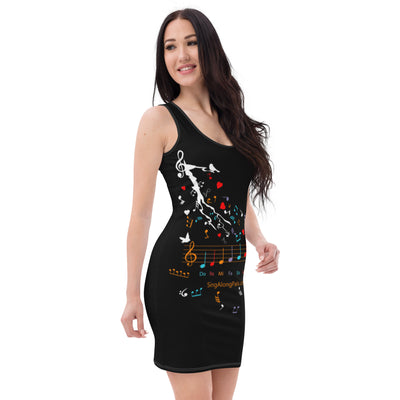 DO RE MI Sublimation Cut & Sew Dress