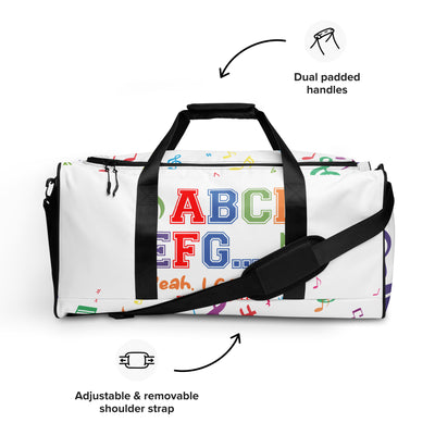 A B C D E F G Duffle bag