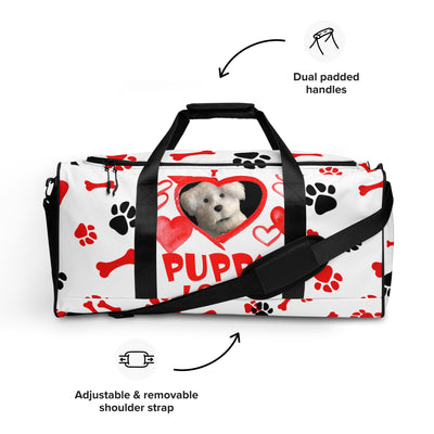 PUPPY LOVE Duffle bag