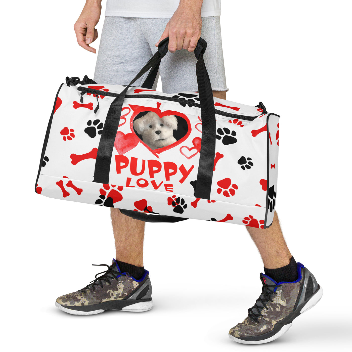 PUPPY LOVE Duffle bag