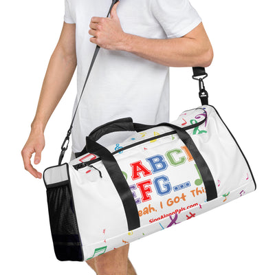 A B C D E F G Duffle bag