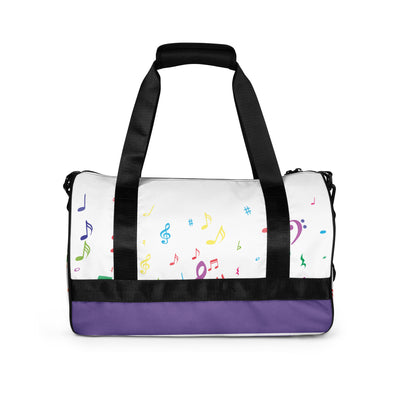 A B C D E F G All-over print gym bag