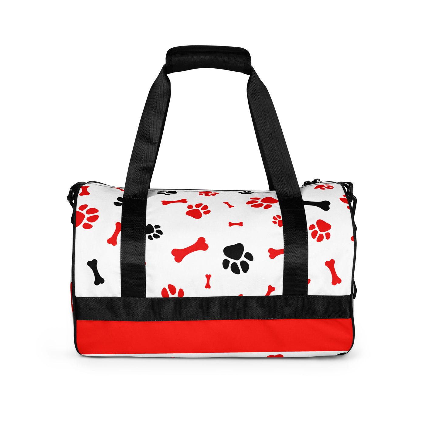 PUPPY LOVE All-over print gym bag