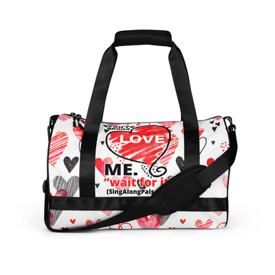 YOURE GONNA LOVE ME All-over print gym bag