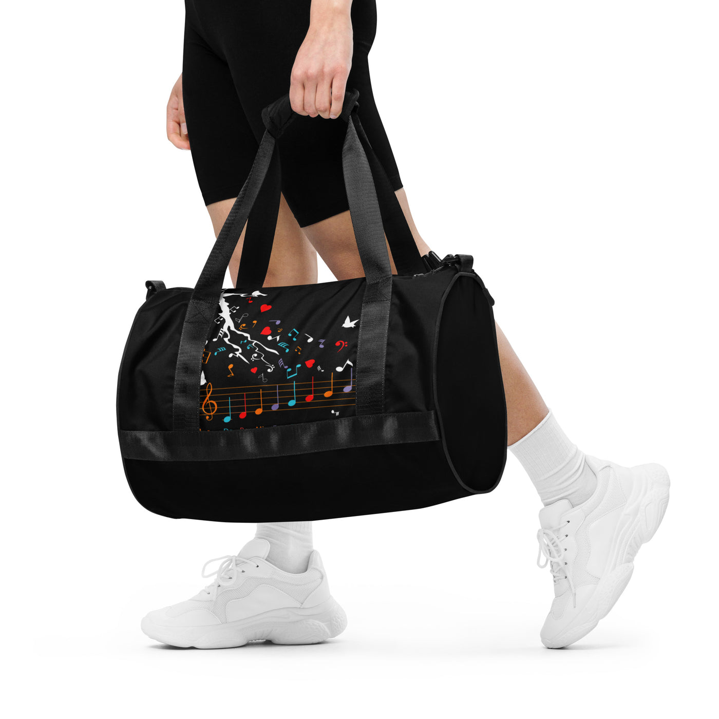 DO RE MI All-over print gym bag