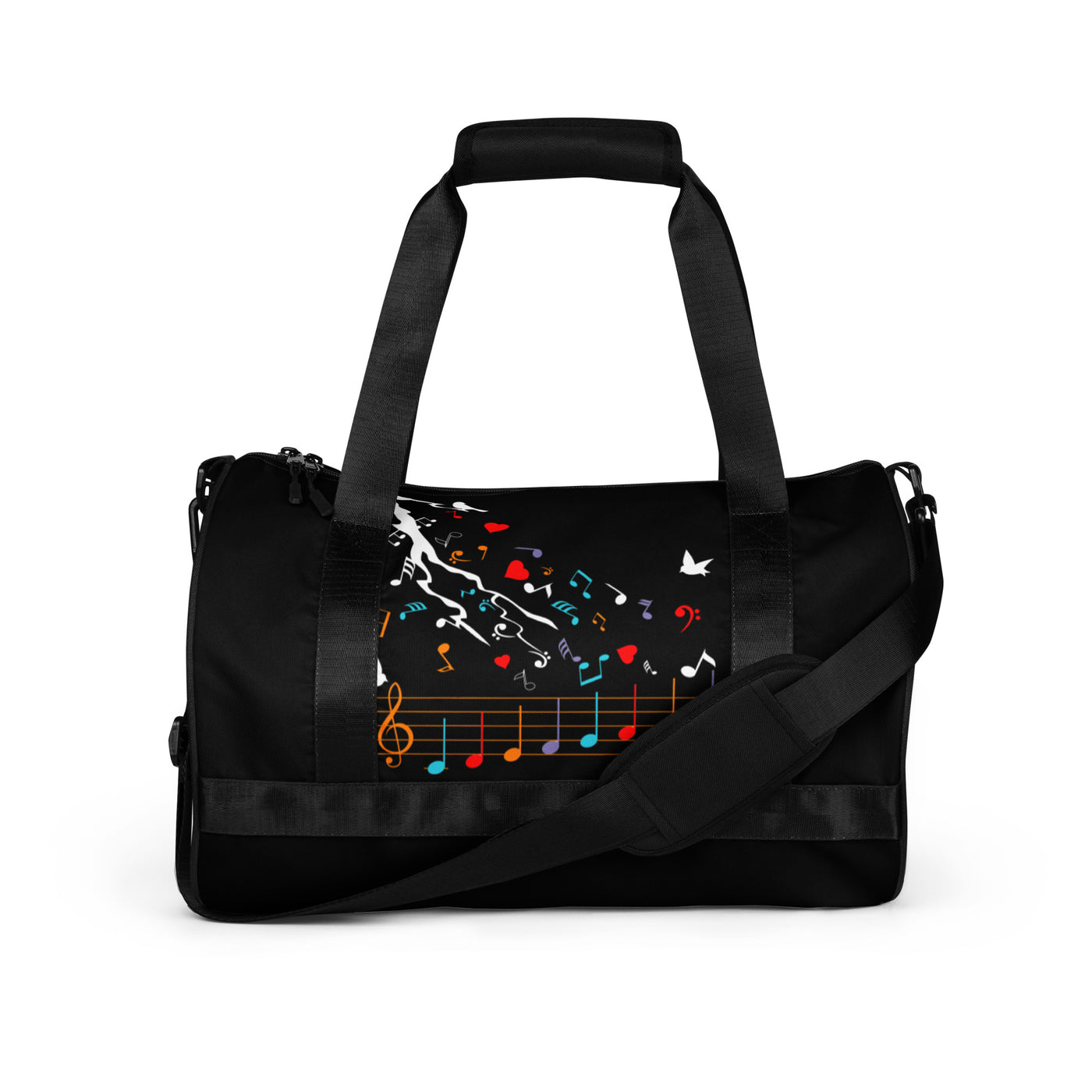 DO RE MI All-over print gym bag