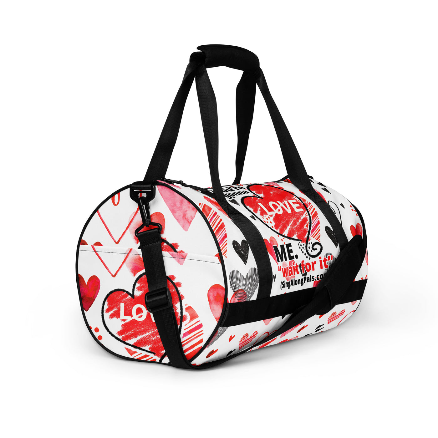 YOURE GONNA LOVE ME All-over print gym bag