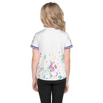 A B C D E F G Kids crew neck t-shirt - SingAlong Pals