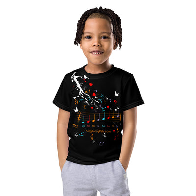 DO RE MI Kids crew neck t-shirt - SingAlong Pals