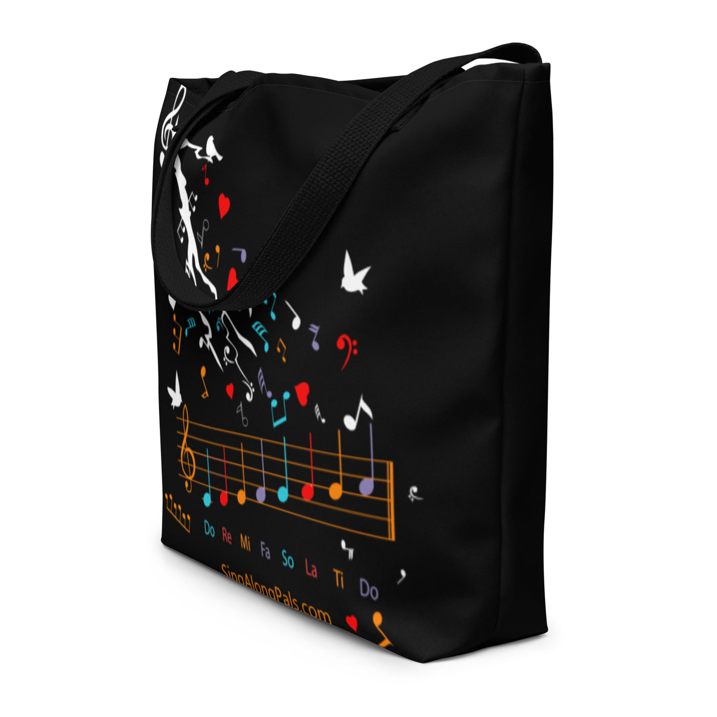 DO RE MI All-Over Print Large Tote Bag