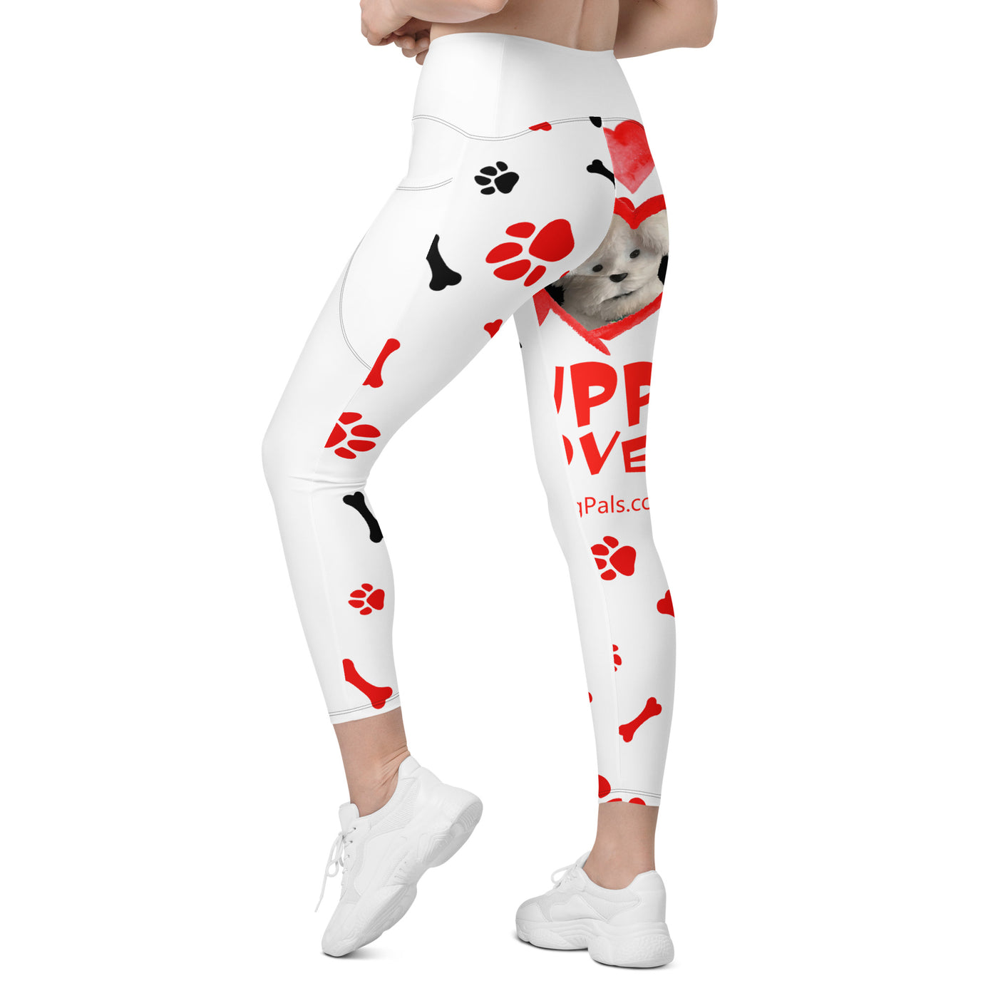 PUPPY LOVE Leggings with pockets