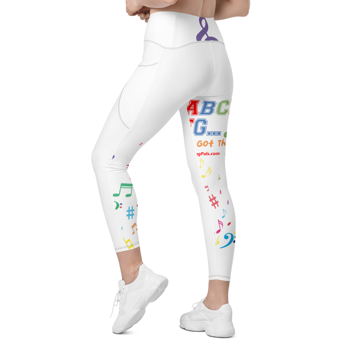 A B C D E F G Leggings with pockets