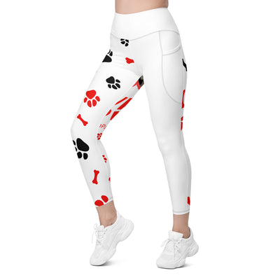 PUPPY LOVE Leggings with pockets