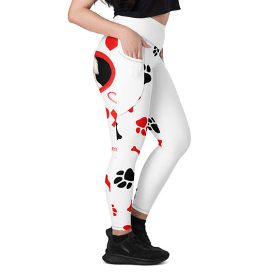 PUPPY LOVE Leggings with pockets