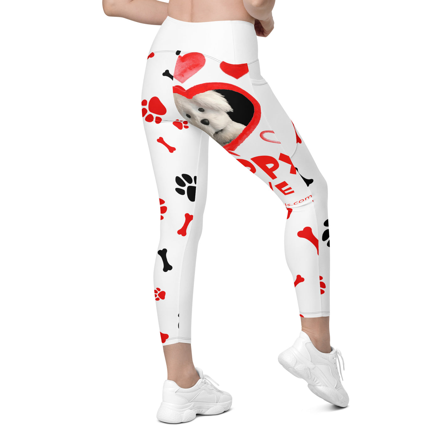 PUPPY LOVE Leggings with pockets