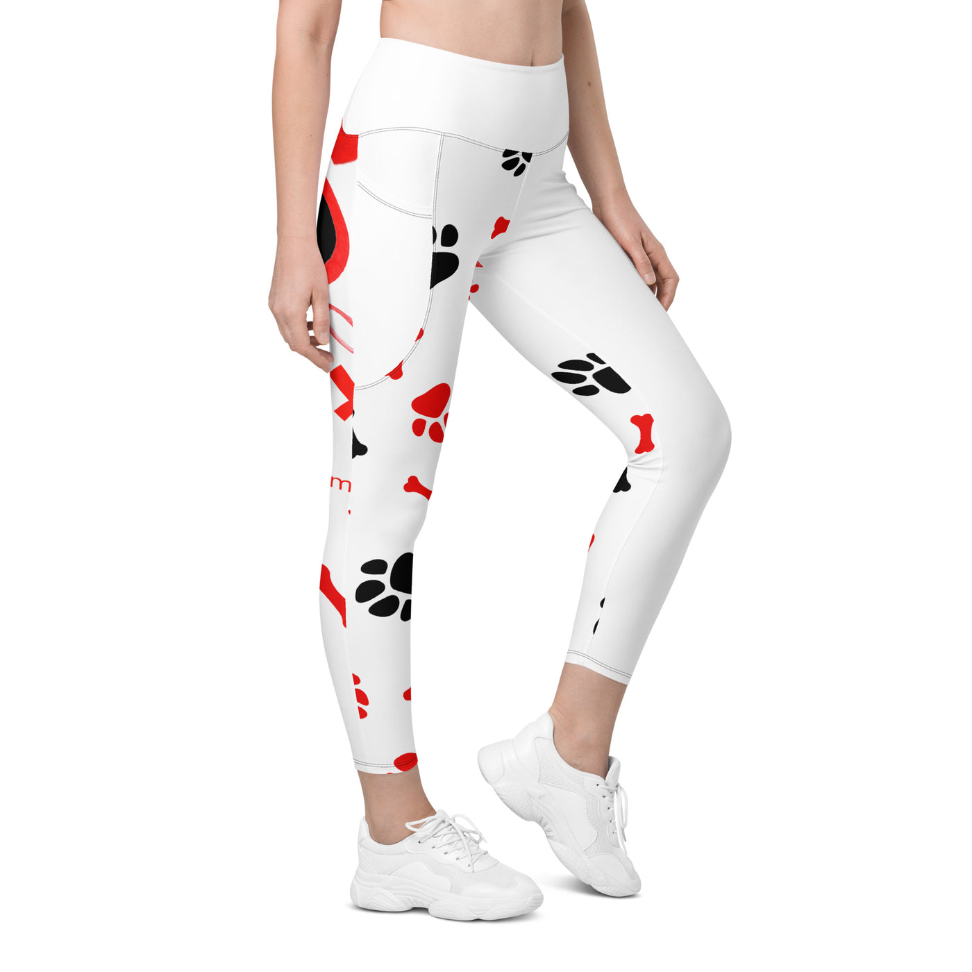 PUPPY LOVE Leggings with pockets