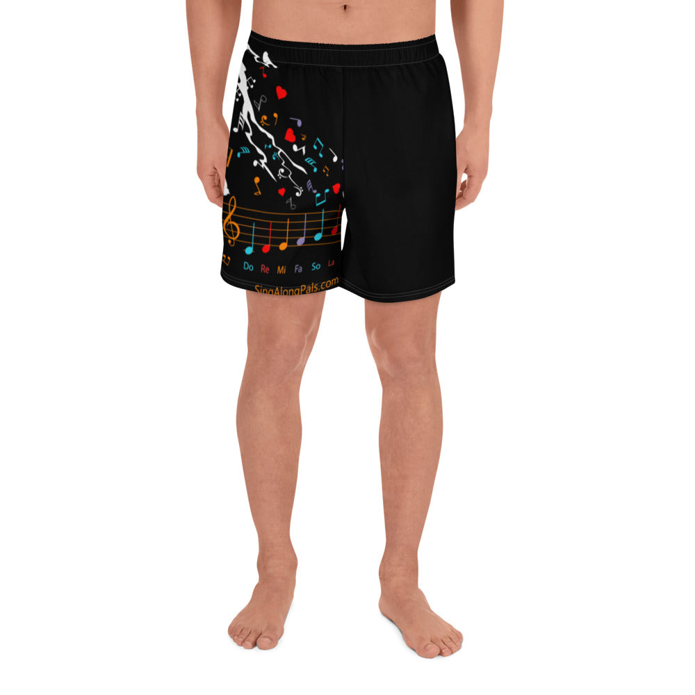 DO RE MI Men's Athletic Long Shorts