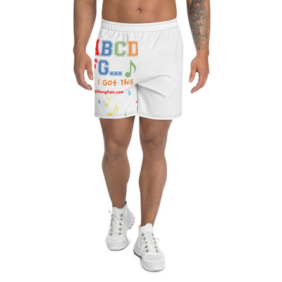 A B C D E F G Men's Athletic Long Shorts