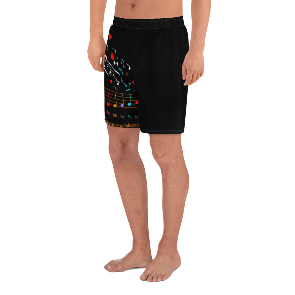 DO RE MI Men's Athletic Long Shorts