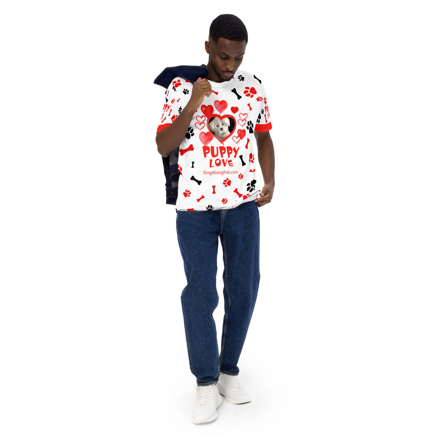 PUPPY LOVE Men's t-shirt - SingAlong Pals