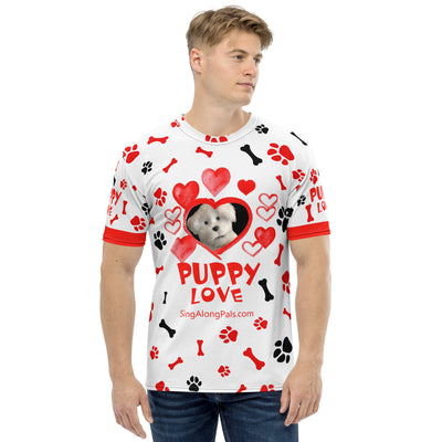 PUPPY LOVE Men's t-shirt - SingAlong Pals