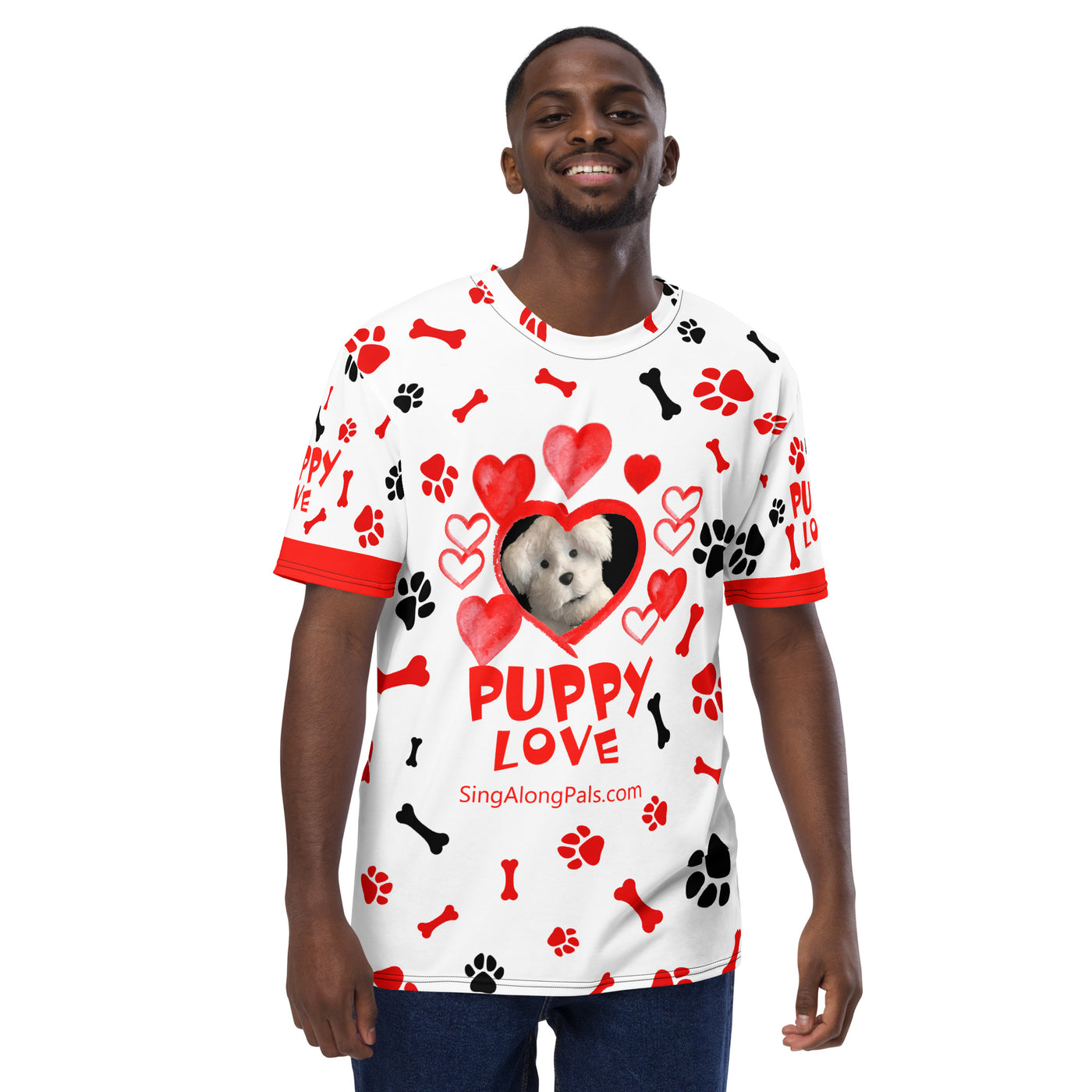 PUPPY LOVE Men's t-shirt - SingAlong Pals