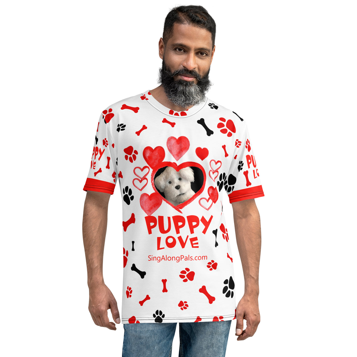 PUPPY LOVE Men's t-shirt - SingAlong Pals