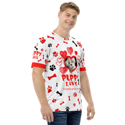 PUPPY LOVE Men's t-shirt - SingAlong Pals