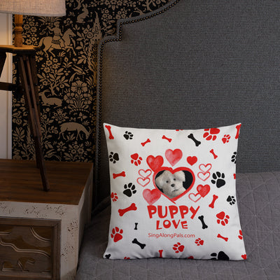 PUPPY LOVE Premium Pillow