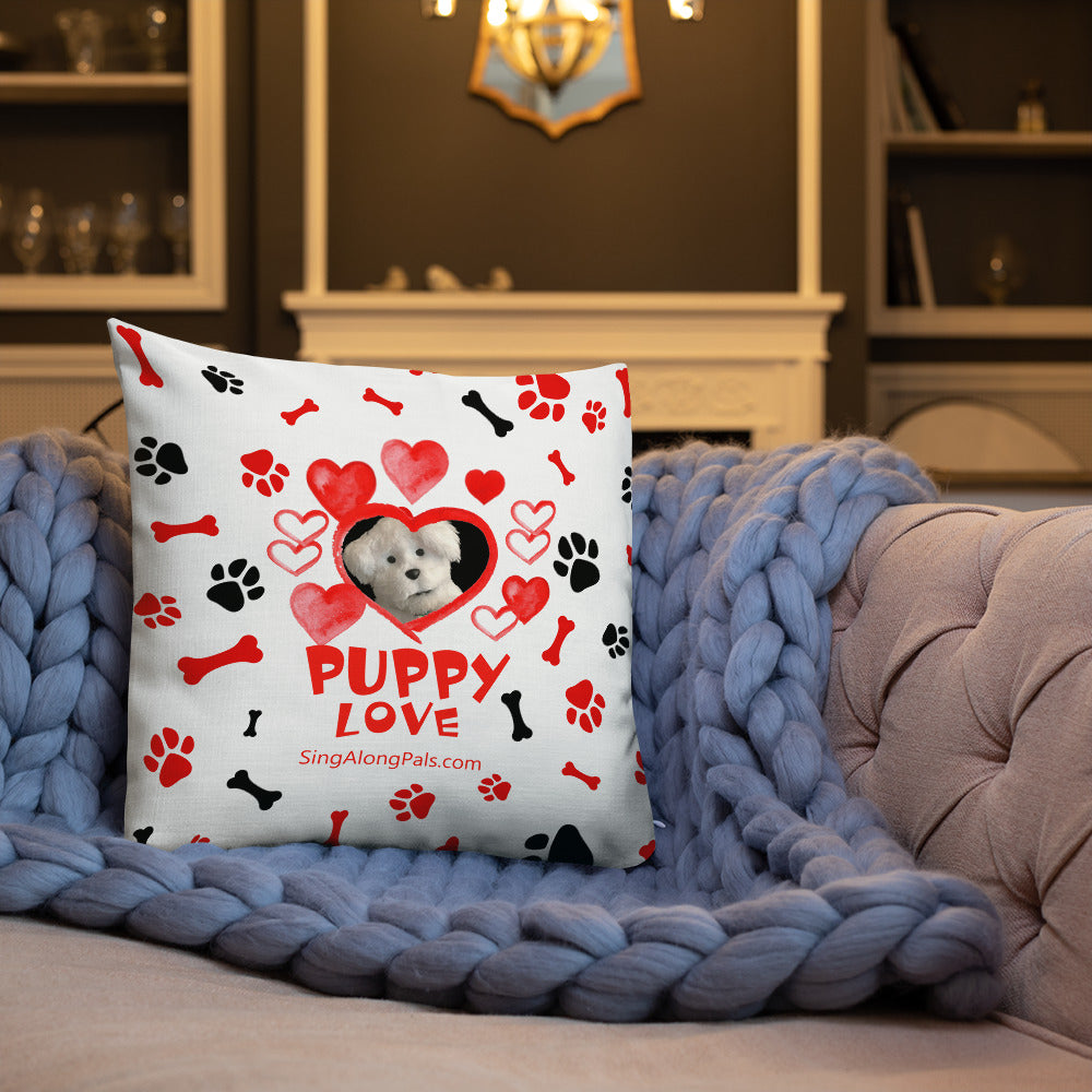 PUPPY LOVE Premium Pillow