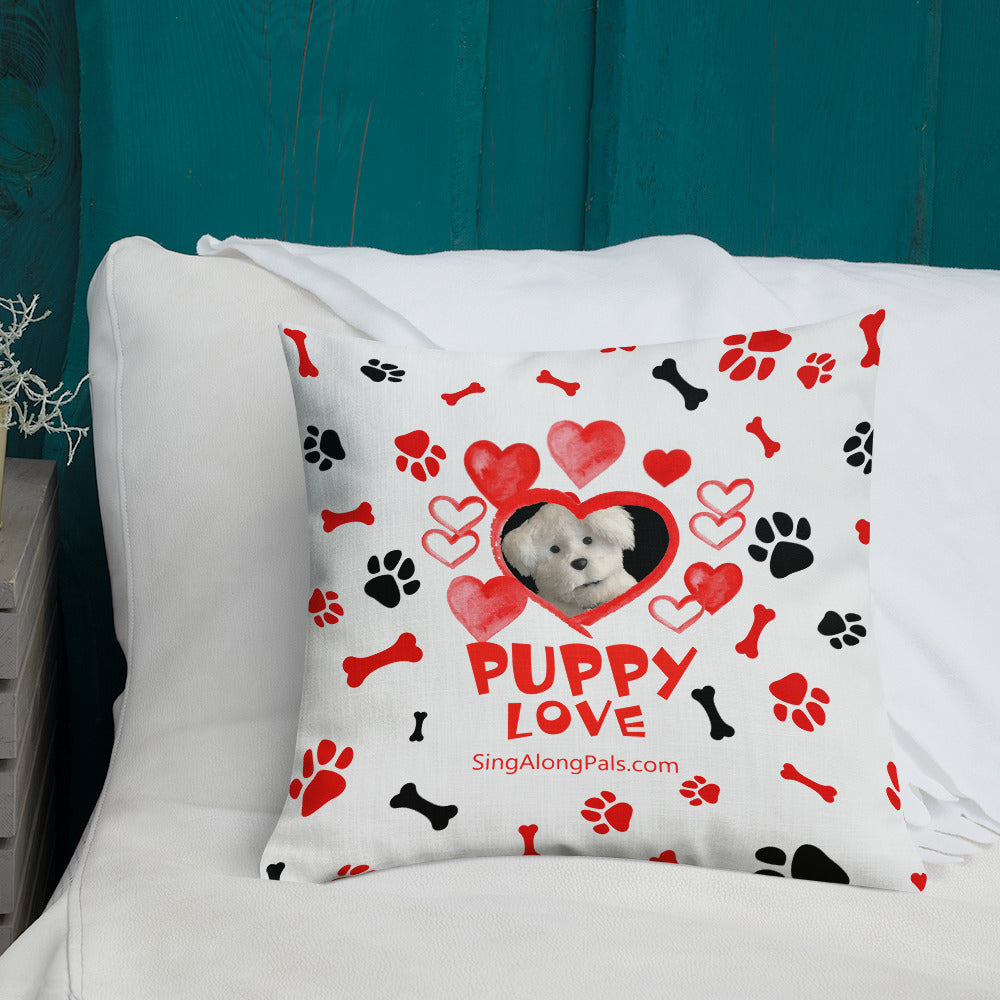 PUPPY LOVE Premium Pillow