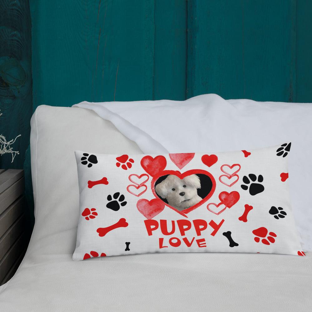 PUPPY LOVE Premium Pillow