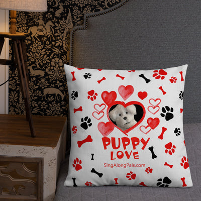 PUPPY LOVE Premium Pillow