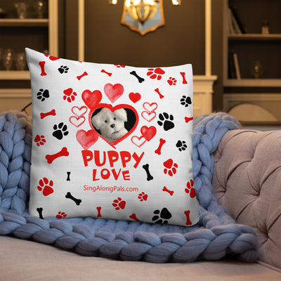 PUPPY LOVE Premium Pillow