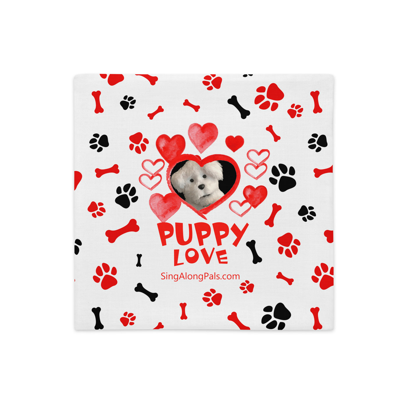 PUPPY LOVE Premium Pillow Case