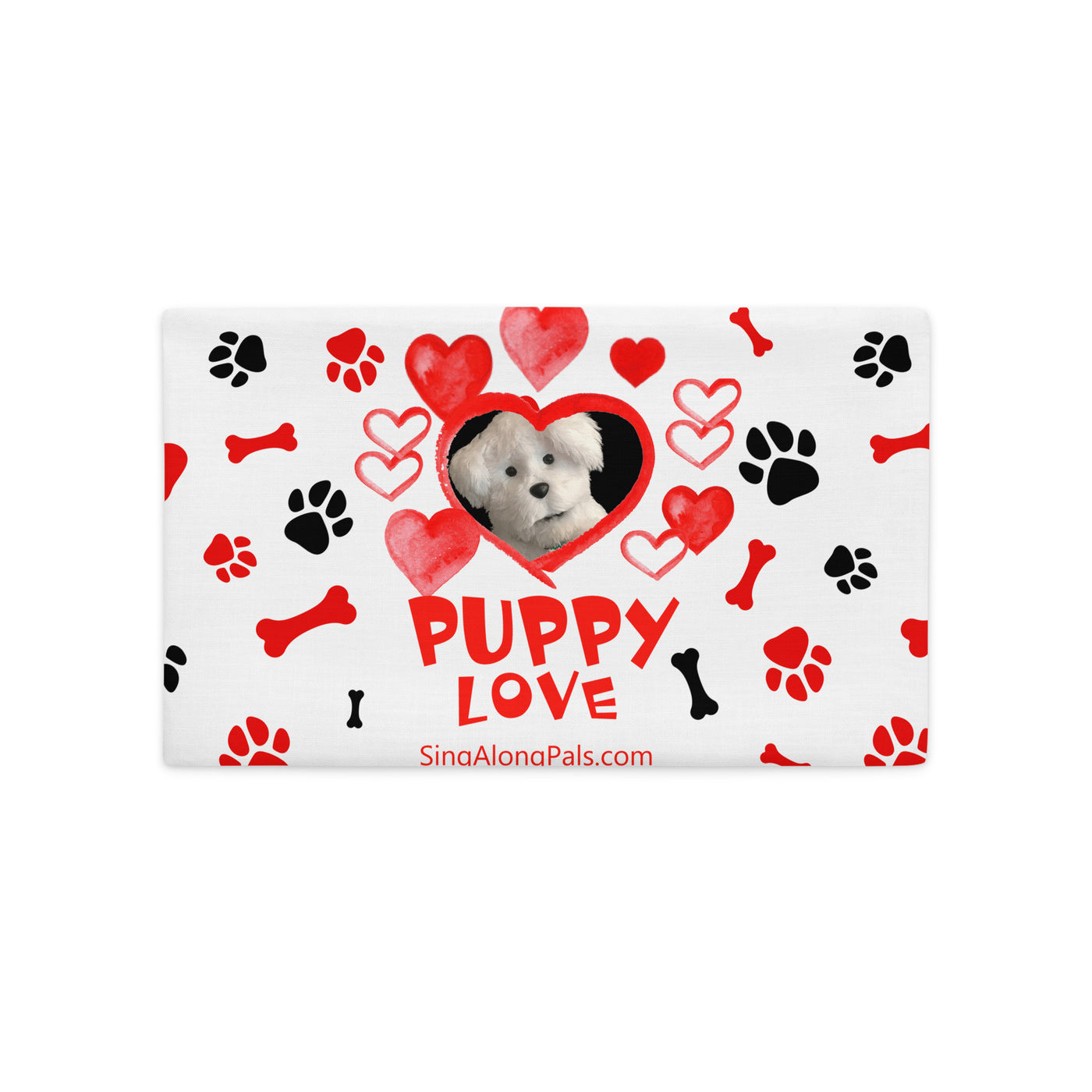 PUPPY LOVE Premium Pillow Case