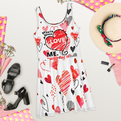 YOURE GONNA LOVE ME Skater Dress