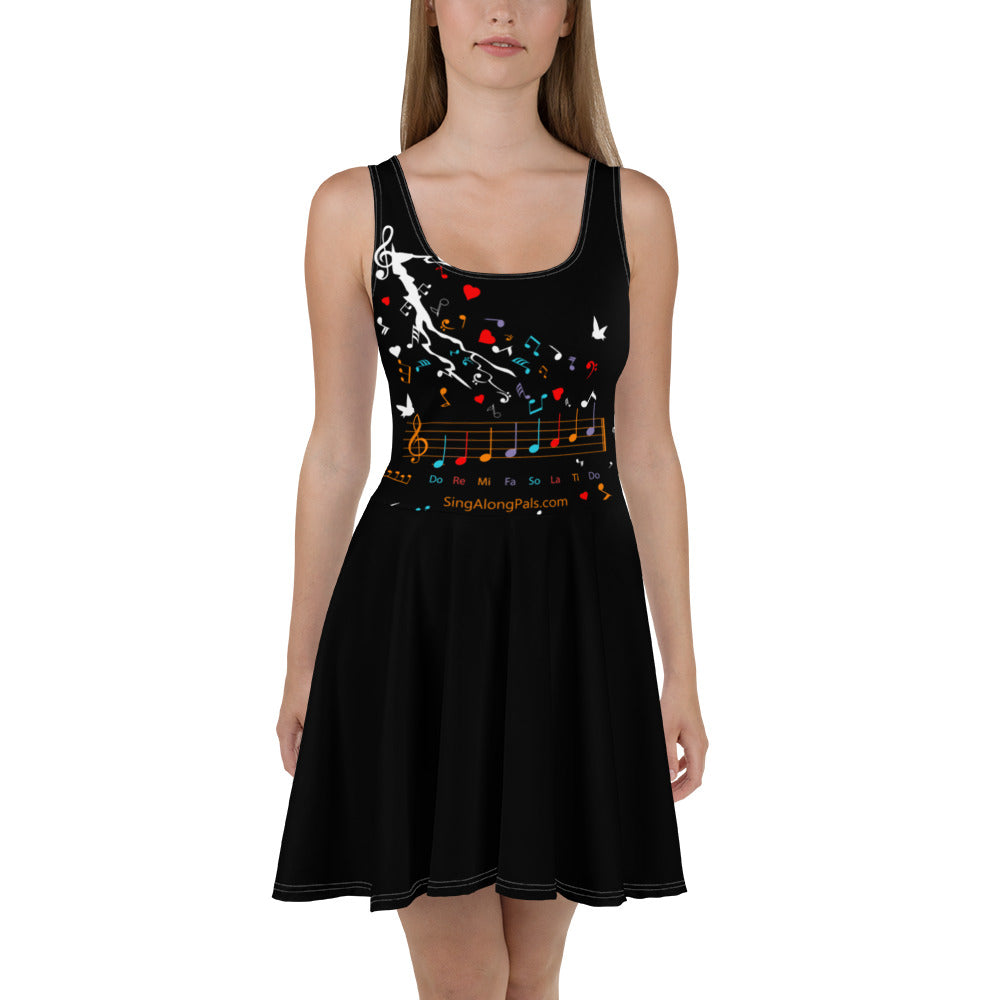 DO RE MI Skater Dress