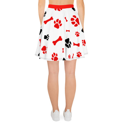 PUPPY LOVE Skater Skirt