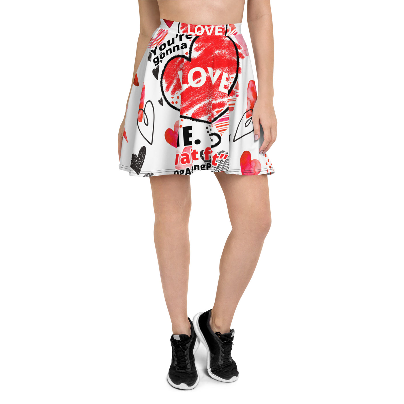 YOURE GONNA LOVE ME Skater Skirt