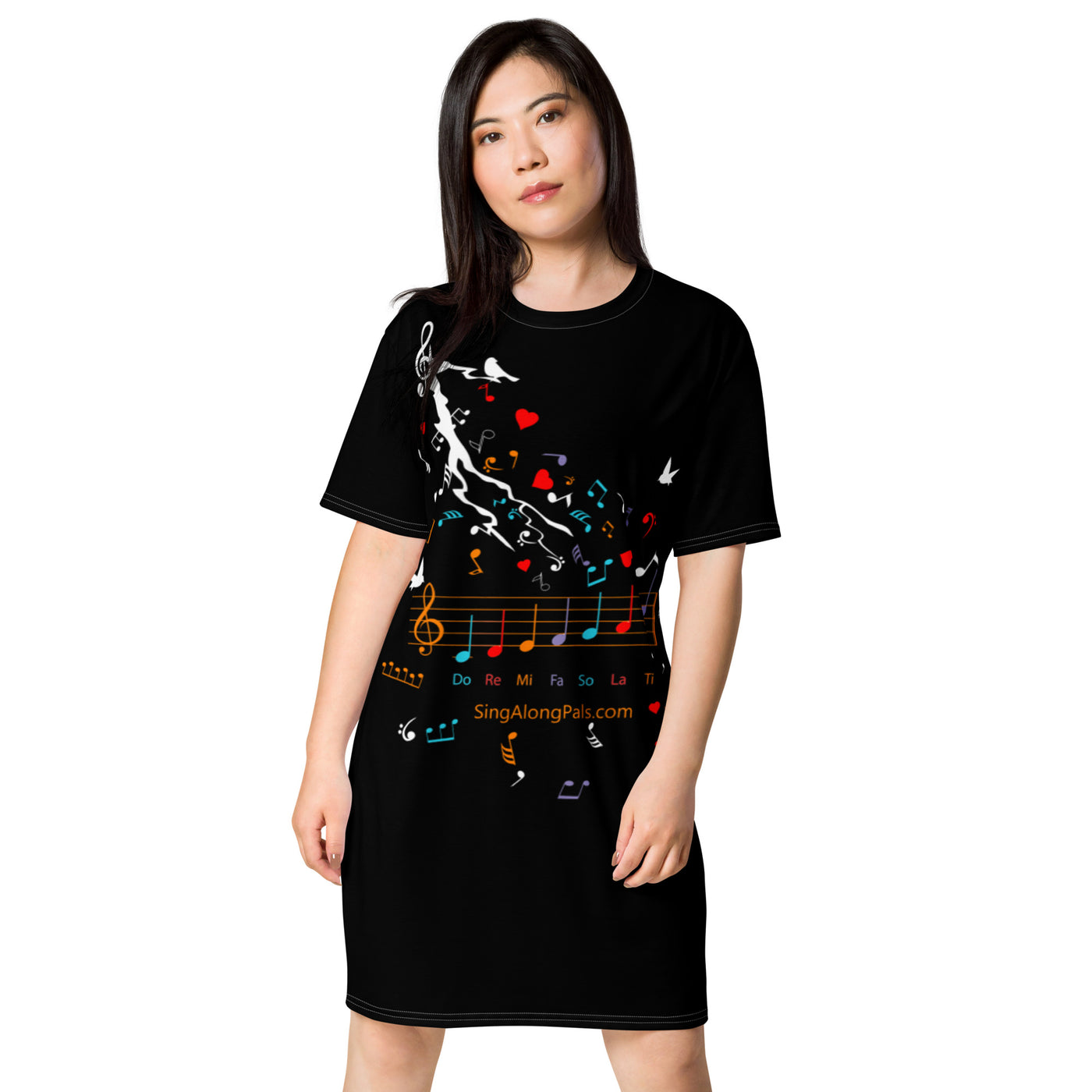 DO RE MI T-shirt dress