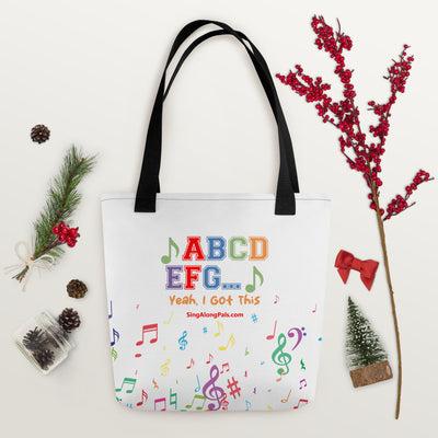 A B C D E F G Tote bag