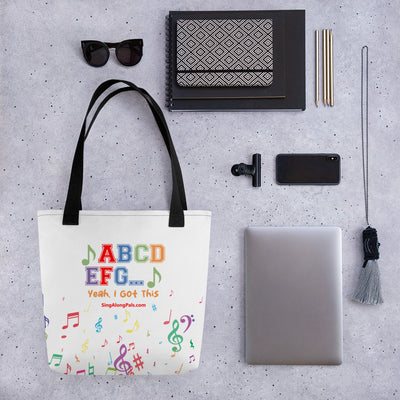 A B C D E F G Tote bag