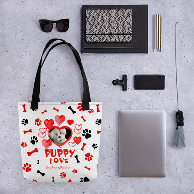 PUPPY LOVE Tote bag